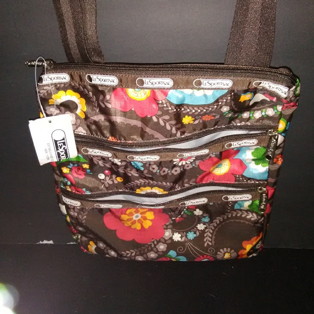 Le sport sac Cross body with zippers